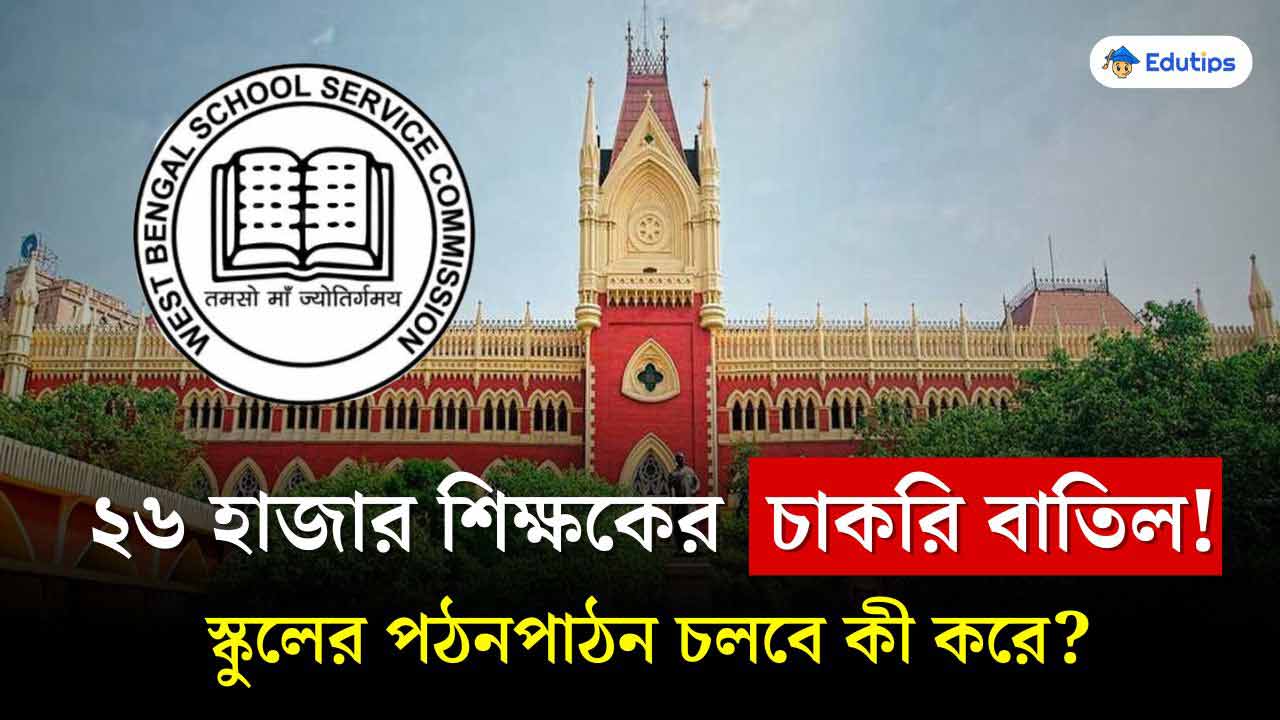 WB SSC Scam Calcutta High Court dismisses teacher recruitment panel