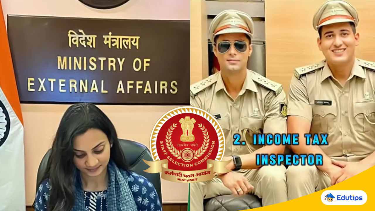 ASO in MEA and Income Tax Inspector SSC CGL top powerful Post